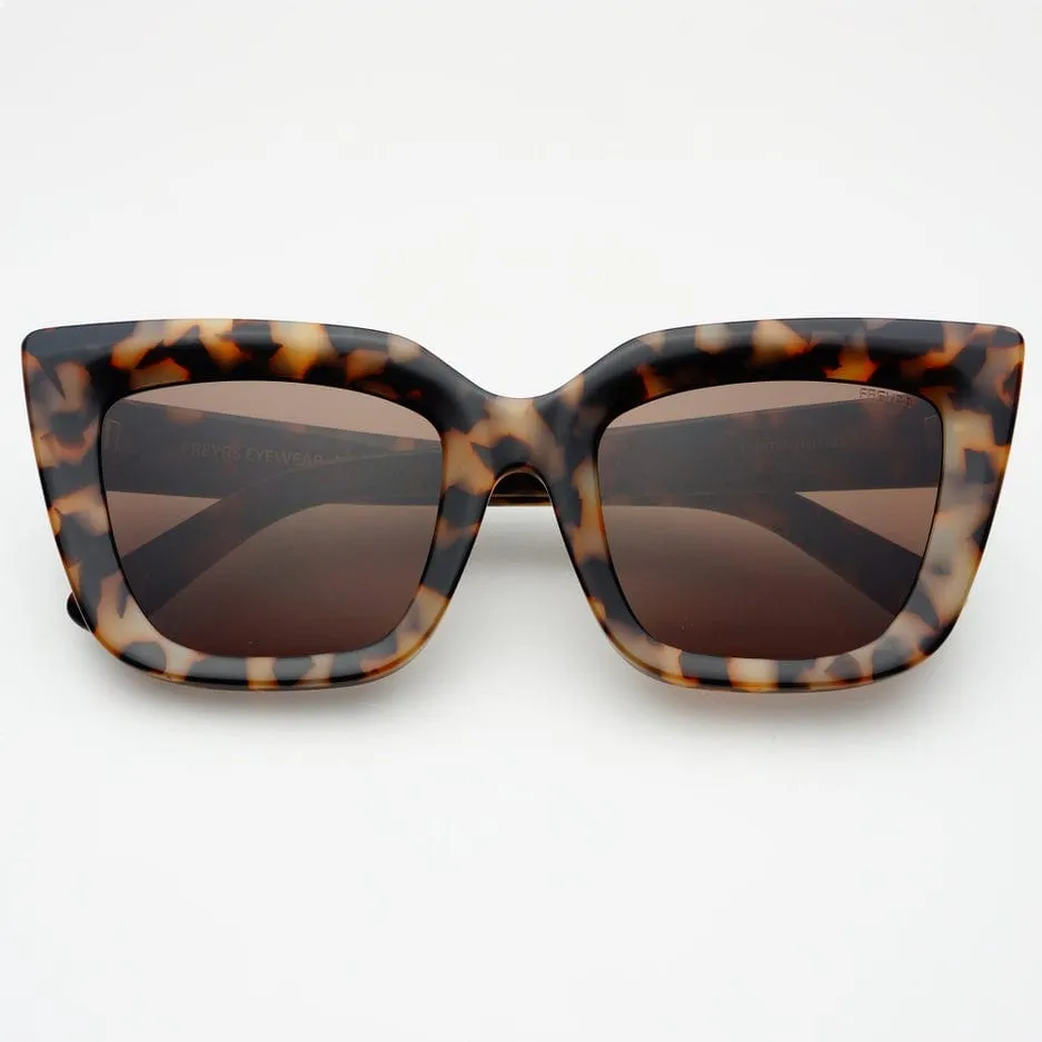 Freyrs Eyewear Portofino Acetate Oversized Cat Eye Sunglasses