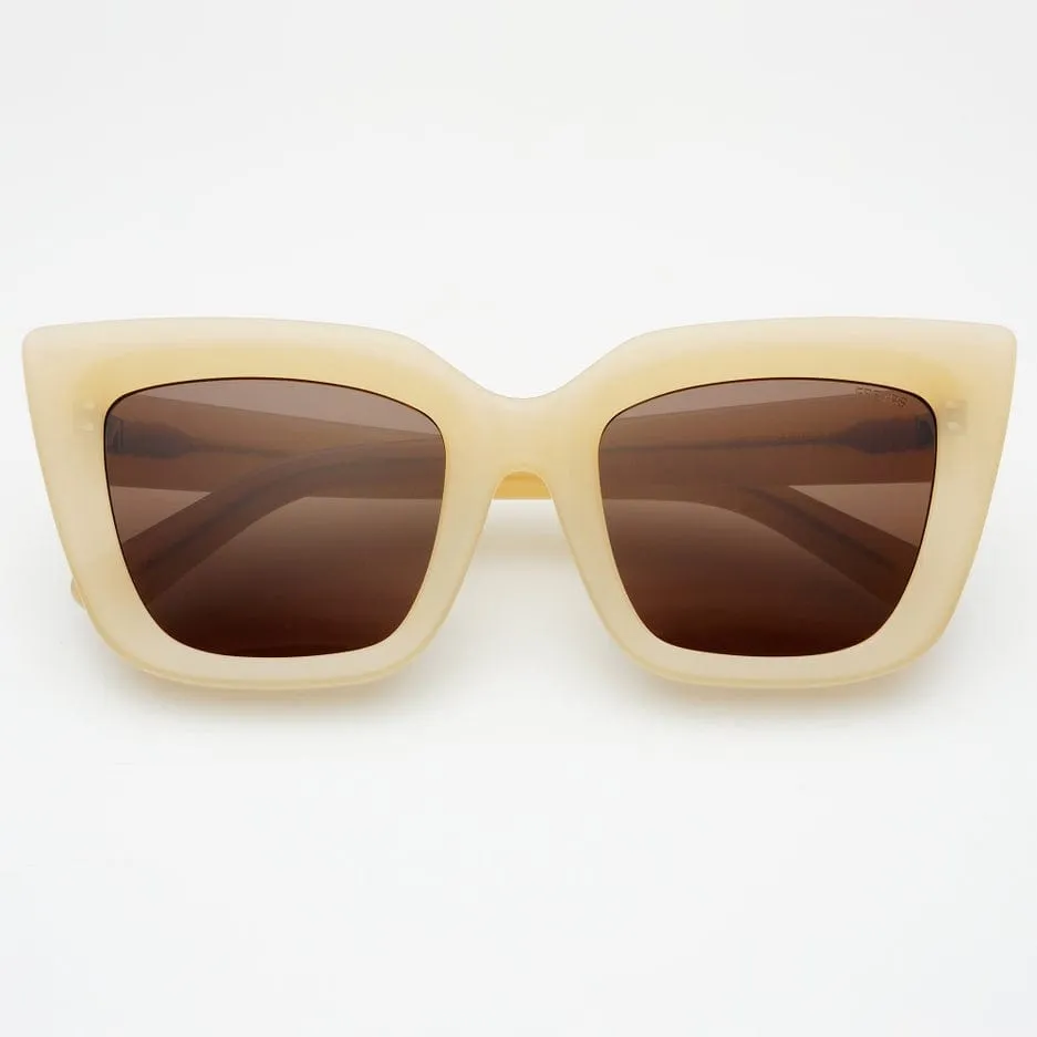 Freyrs Eyewear Portofino Acetate Oversized Cat Eye Sunglasses
