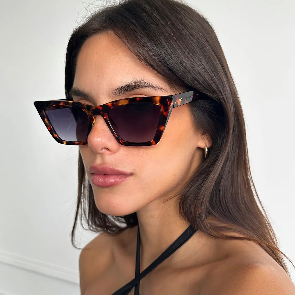 Frida - Tortoise - Grey Gradient Lens