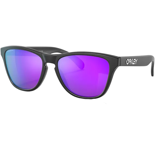 Frogskins XS - Matte Black/Prizm Violet
