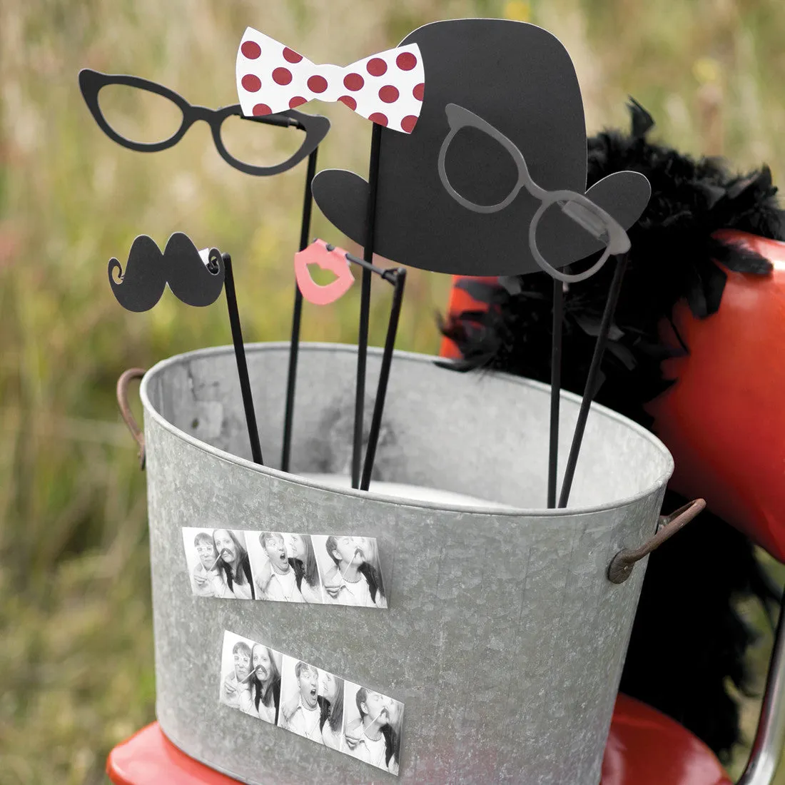 Funny Wedding Party Photo Prop Set
