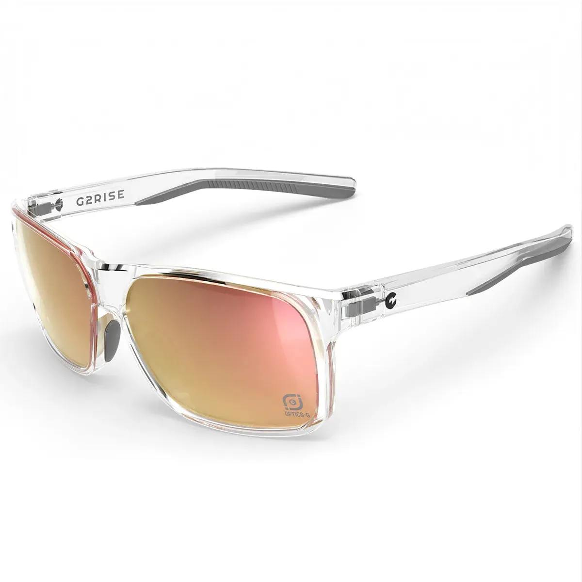 G2RISE Polarised Sunglasses Men Women UV400 Protection - with Strap & Case for Fishing Driving Running Golf Outdoors Sports