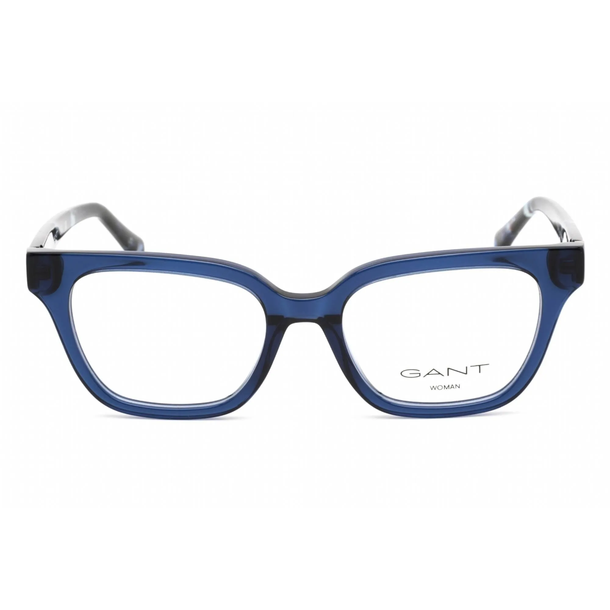 Gant Women's Eyeglasses - Fixed Nose Pads Cat Eye Blue Plastic Frame | GA4124 092