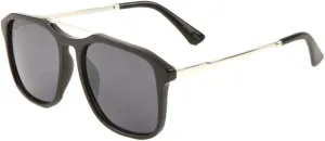 Geometric Top Square Lens High Curved Bridge Aviator Sunglasses