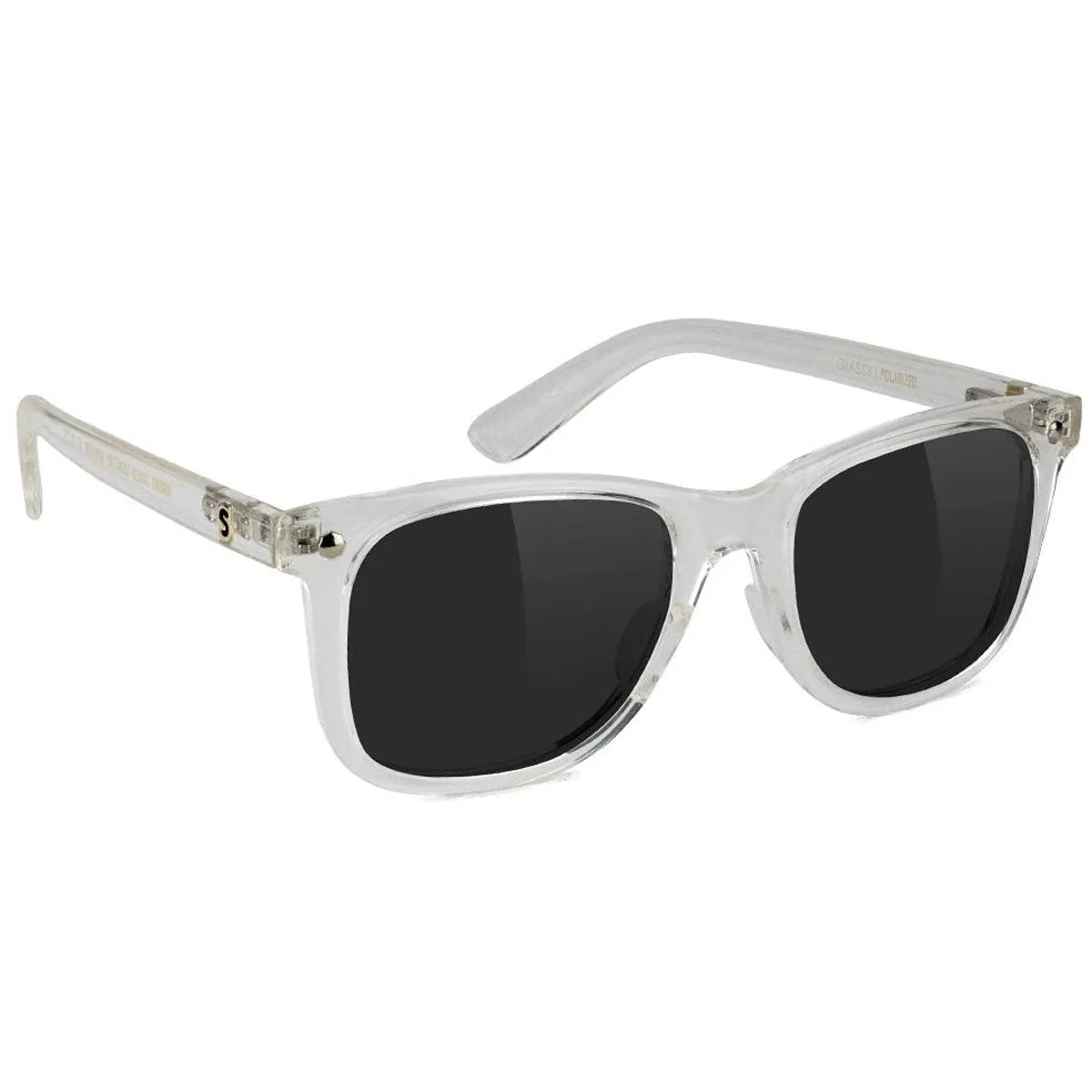 Glassy Mikemo Premium Polarized Sunglasses - Clear