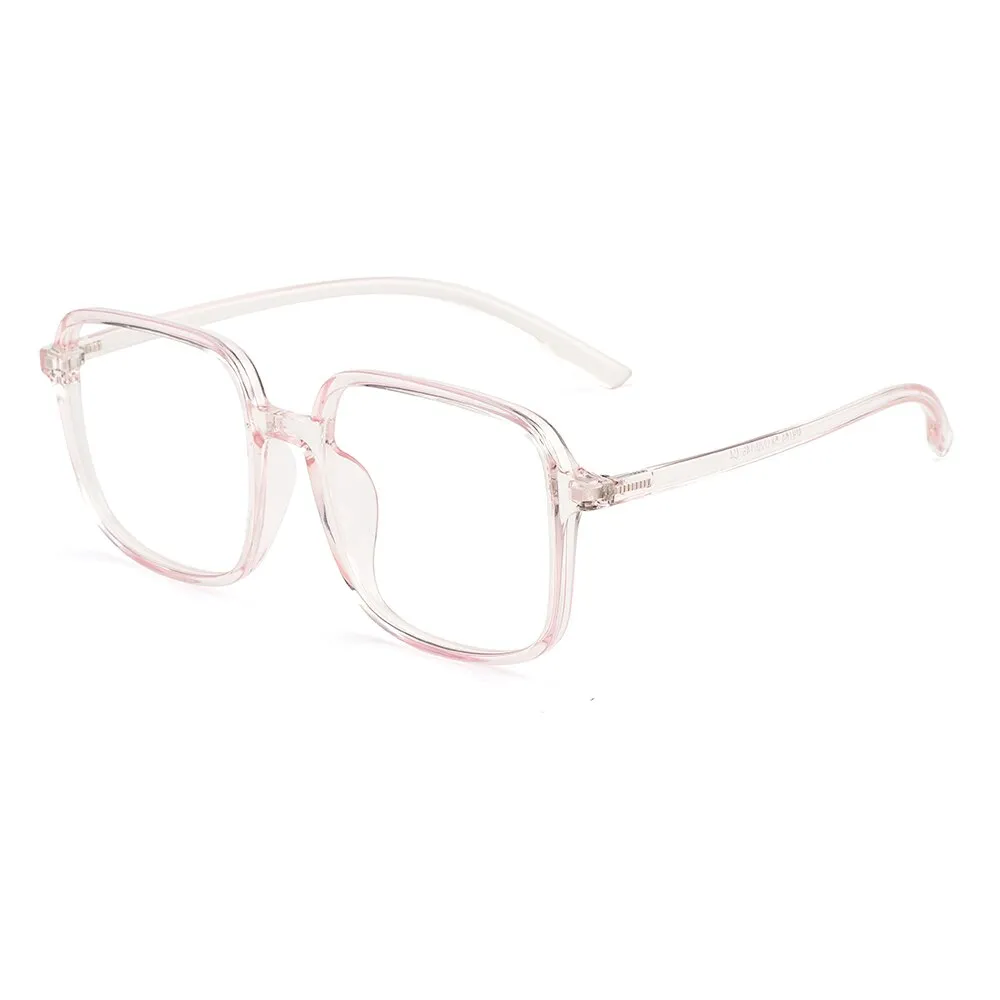 Gmei Unisex Eyeglasses Ultralight Tr90 Transparent Large Size M9164