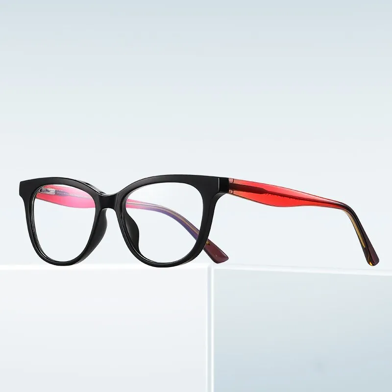 Gmei Women's Full Rim Small Square Tr 90 Titanium Spring Hinge Eyeglasses 20210
