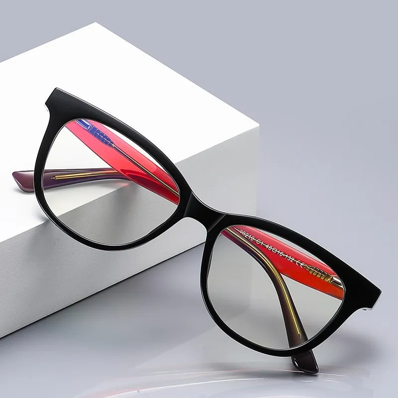 Gmei Women's Full Rim Small Square Tr 90 Titanium Spring Hinge Eyeglasses 20210
