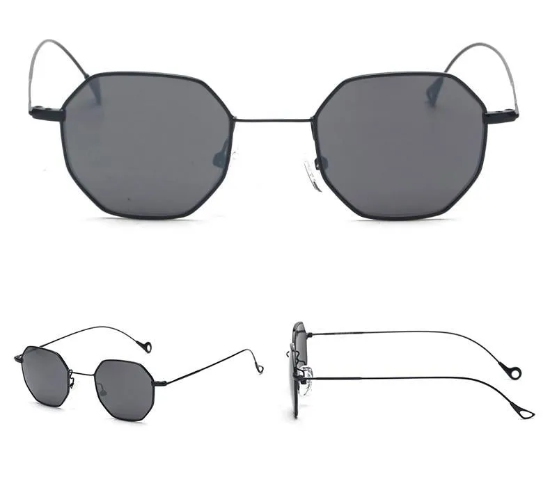 Gold Hex Sunglasses