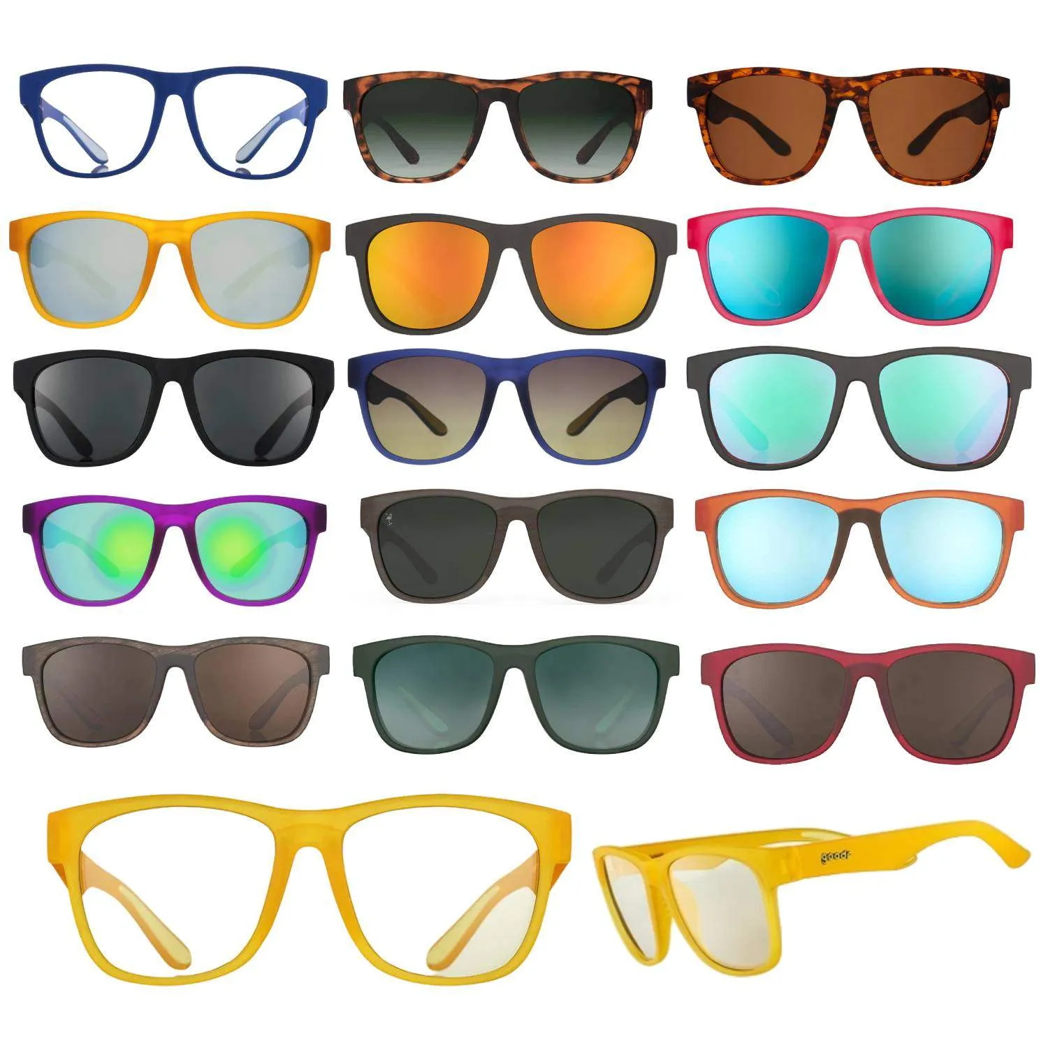 Goodr BFGs Polarized Sunglasses – No-Slip, No-Bounce, Oversized Fit with UV400 Protection
