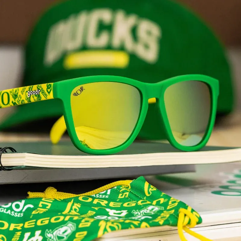 goodr OG Polarized Sunglasses Collegiate Collection - University of Oregon - Quack Attack™