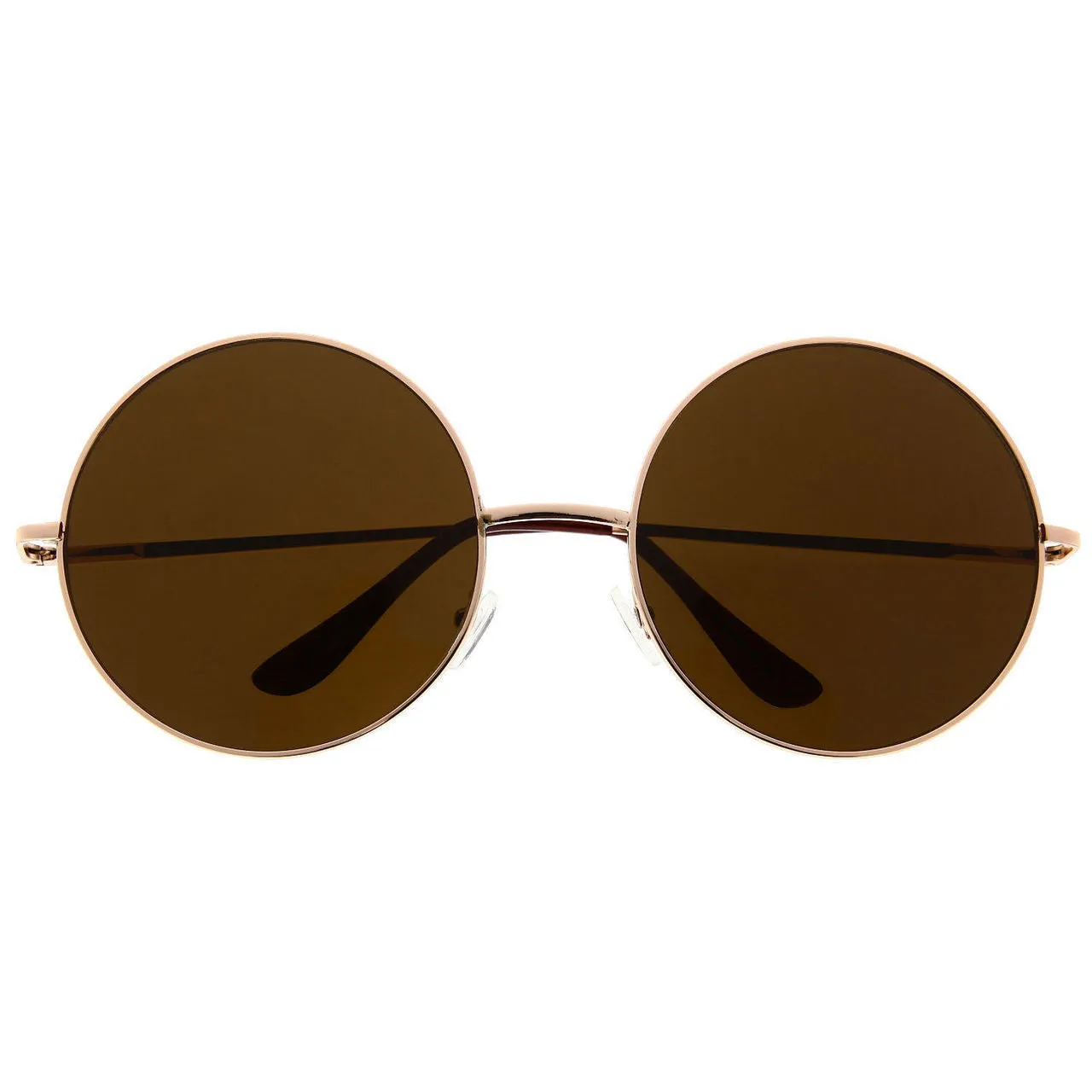 grinderPUNCH Extra Large Round Sunglasses for Women Retro Fashion