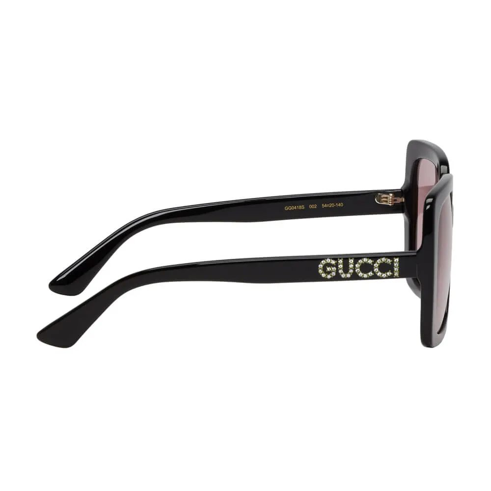 Gucci Black Feminine Chic Sunglasses