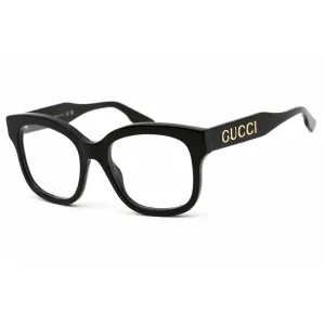 Gucci Men's Eyeglasses - Shiny Black Plastic Cat Eye Full Rim Frame | GG1155O 001