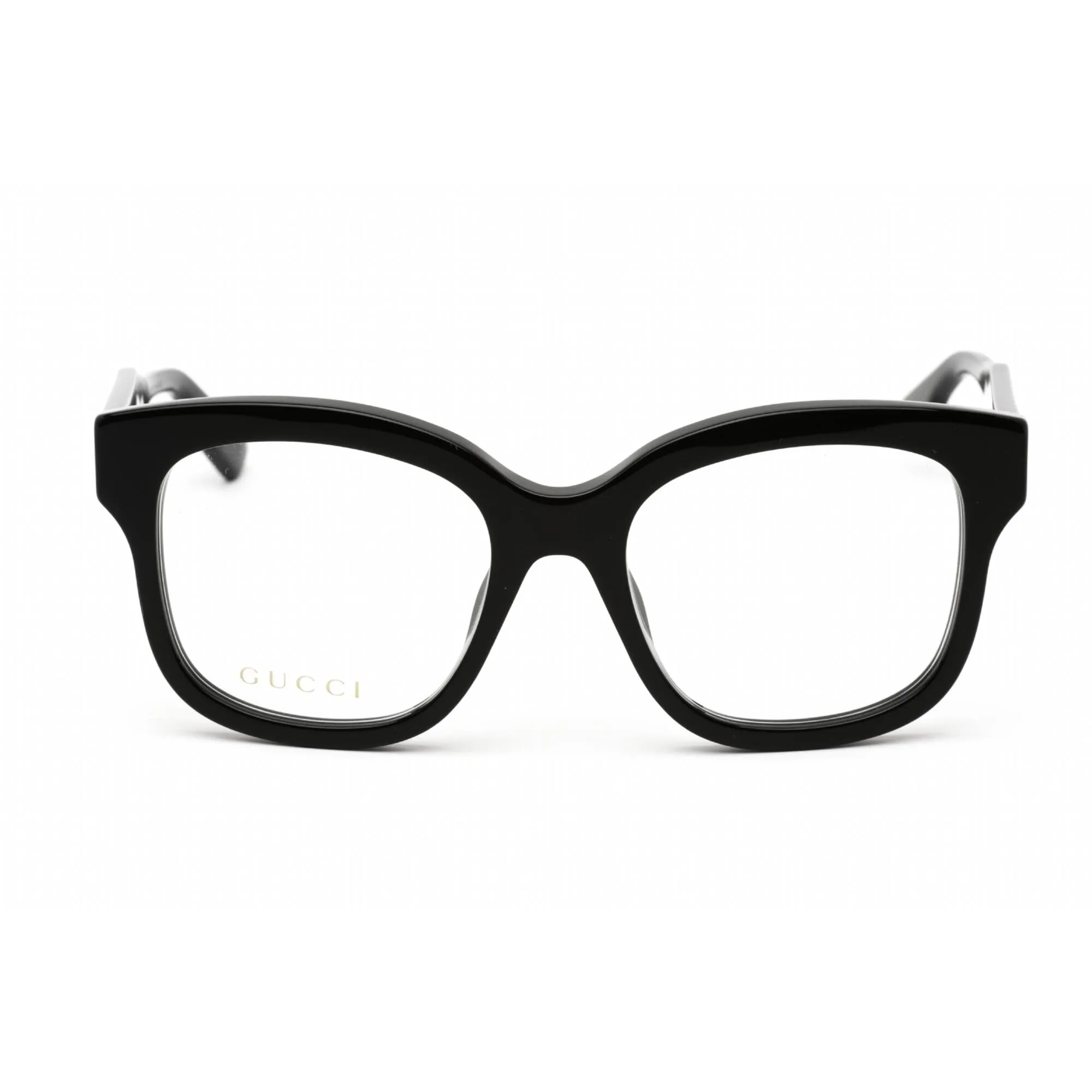 Gucci Men's Eyeglasses - Shiny Black Plastic Cat Eye Full Rim Frame | GG1155O 001