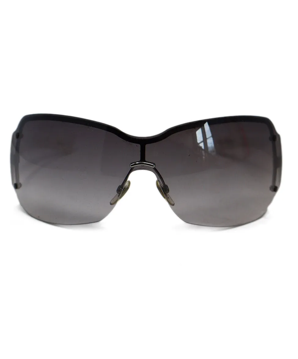 Gucci White & Grey Sunglasses