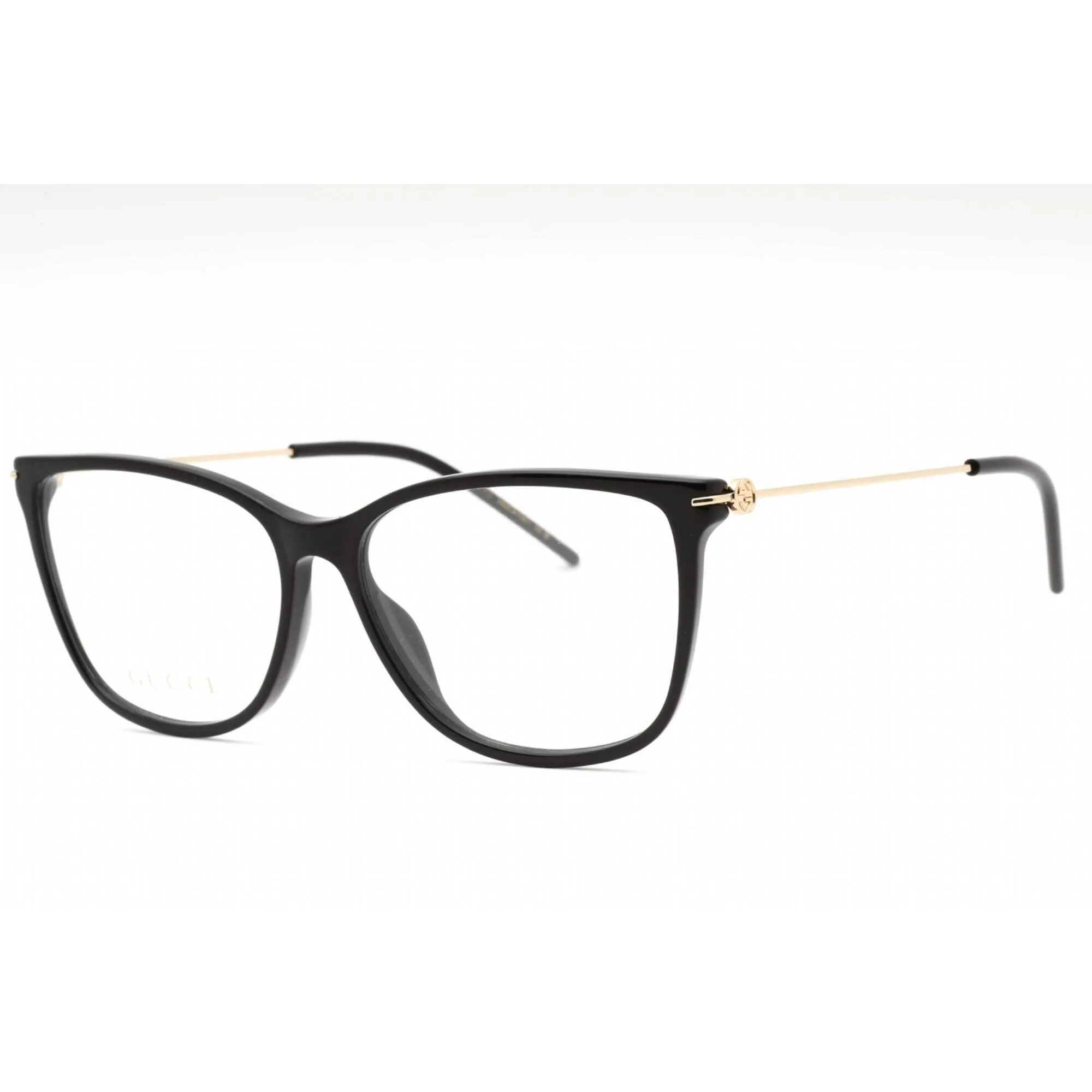Gucci Women's Eyeglasses - Black Cat Eye Full Rim Frame Clear Demo Lens | GG1272O 001