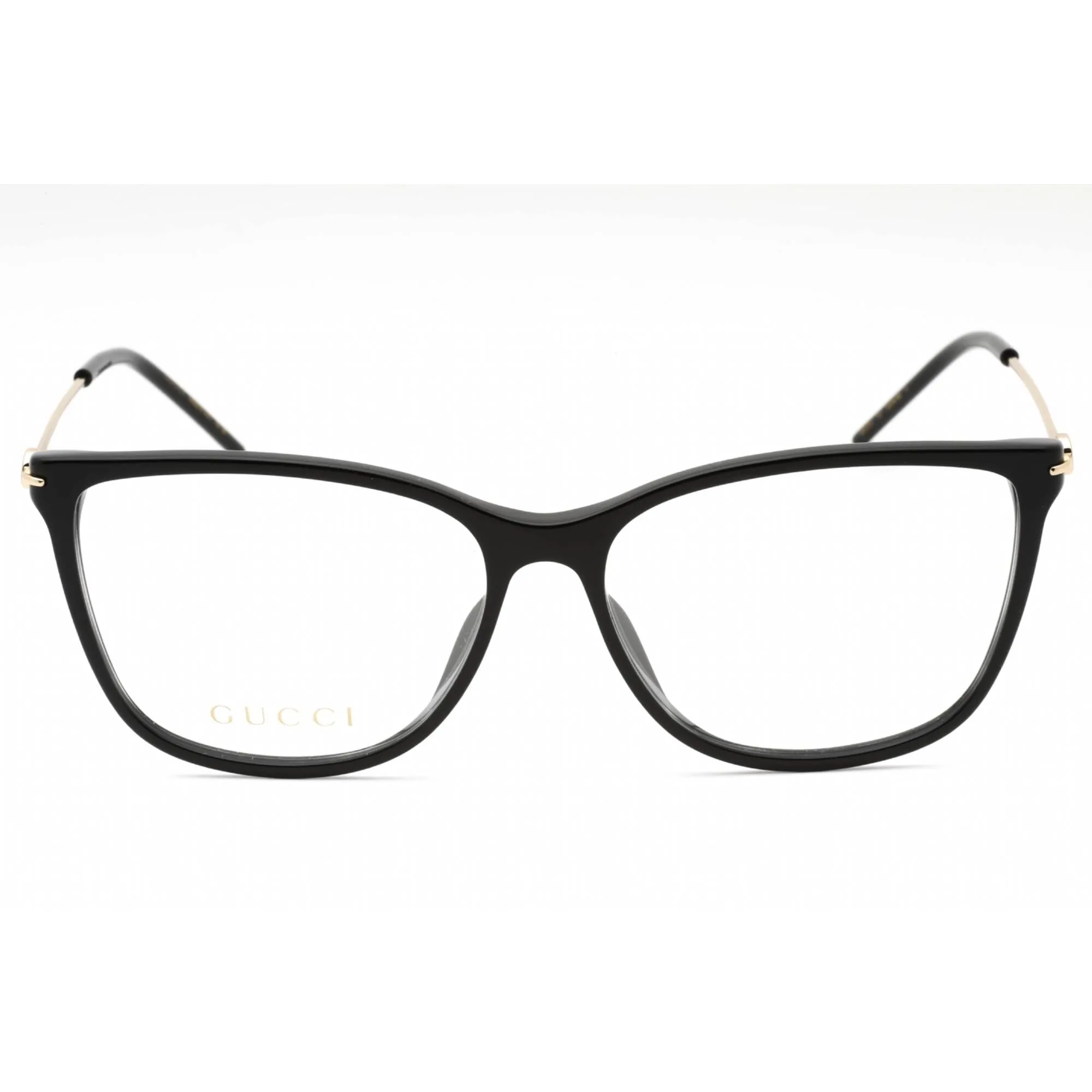 Gucci Women's Eyeglasses - Black Cat Eye Full Rim Frame Clear Demo Lens | GG1272O 001