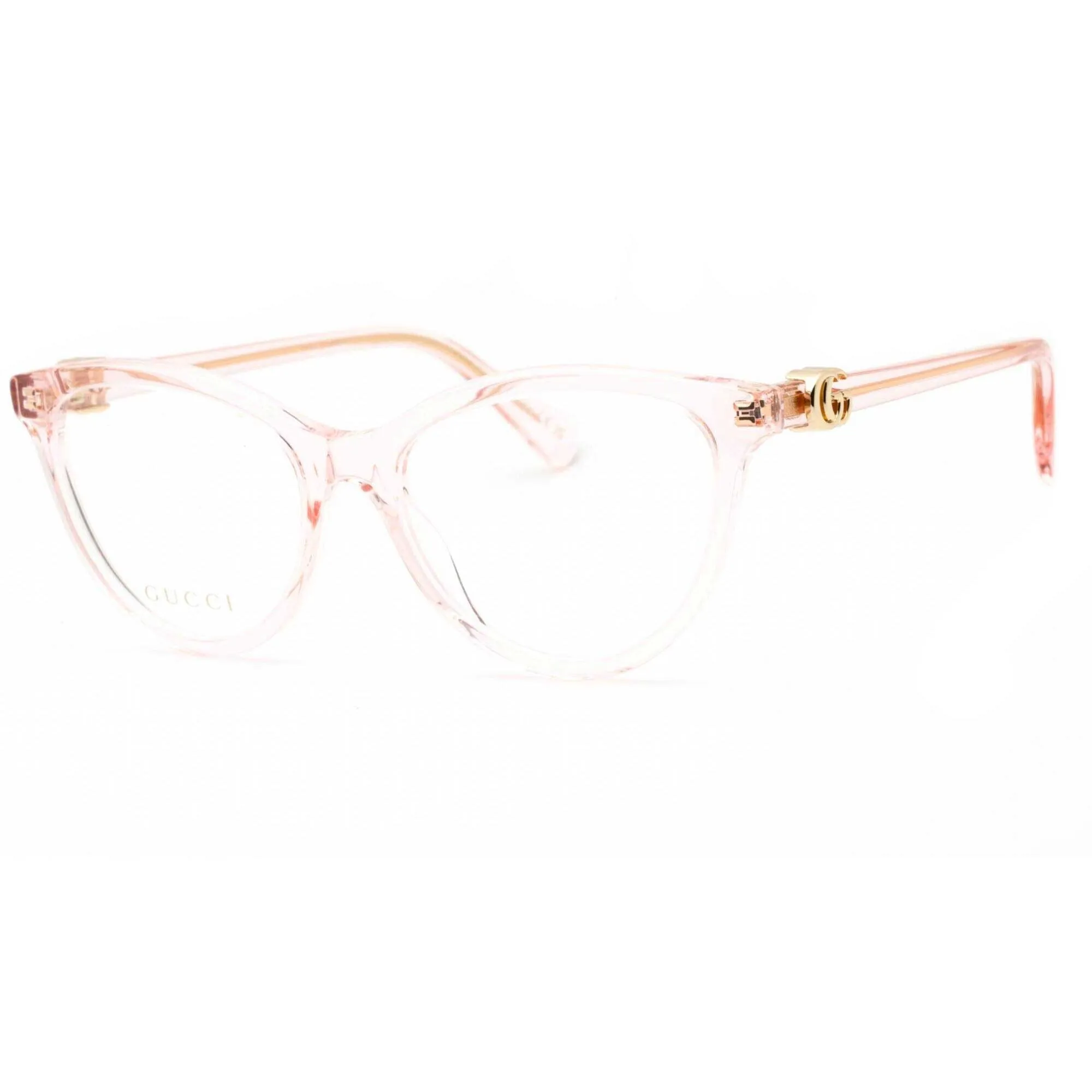 Gucci Women's Eyeglasses - Pink Cat Eye Full Rim Plastic Frame | GG1179O 007