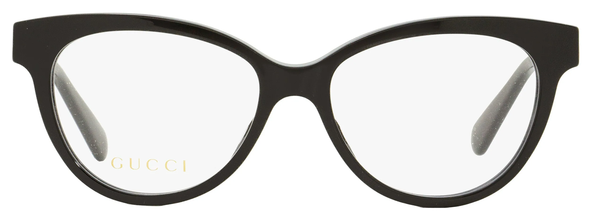 Gucci Women's Oval Eyeglasses GG0373O 001 Black 52mm