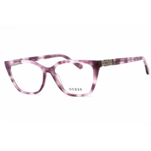 Guess Women's Eyeglasses - Violet/Other Cat Eye Acetate Full Rim Frame | GU2941 083