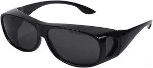 HD Night Day Driving Wrap Around Prescription Glasses Anti Glare Sunglasses with Polarized Lens for Man and Women