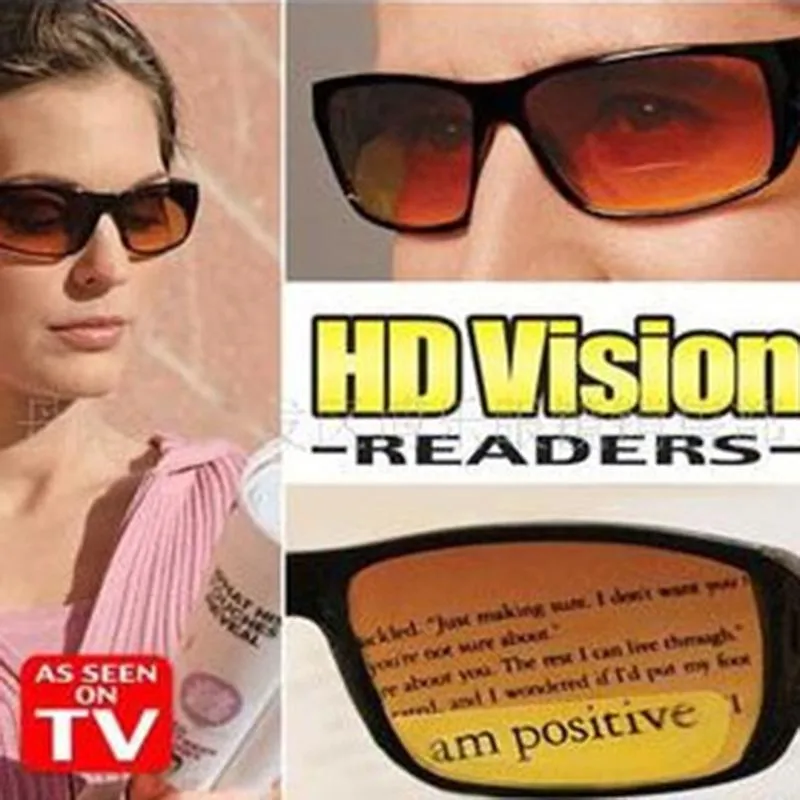 HD Vision Over Wrap Arounds Night Driving UV400 Protective Eyewear