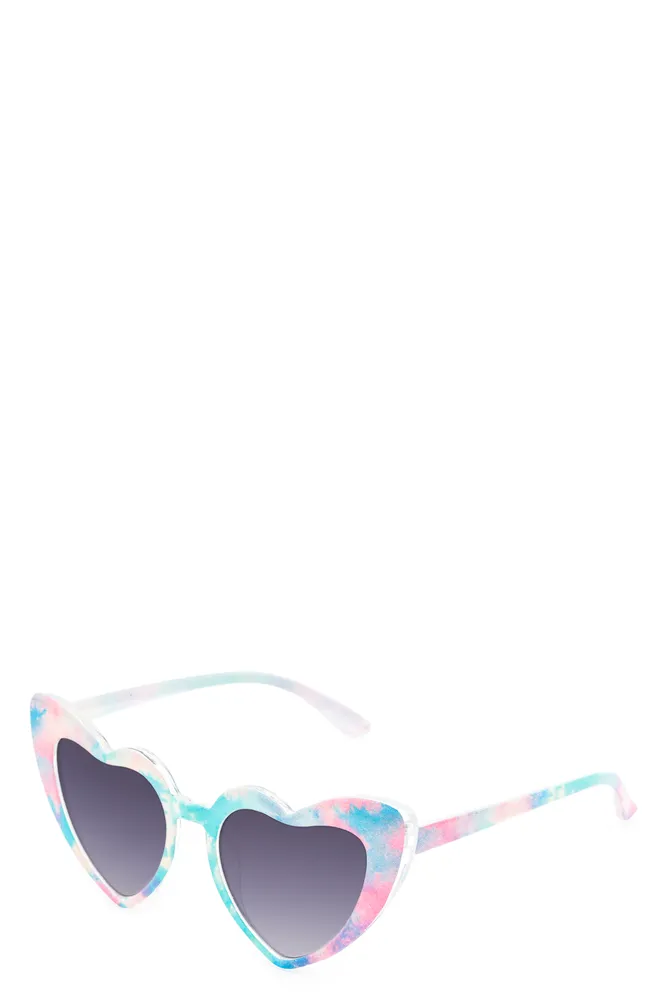 Heart Sunglasses Blue