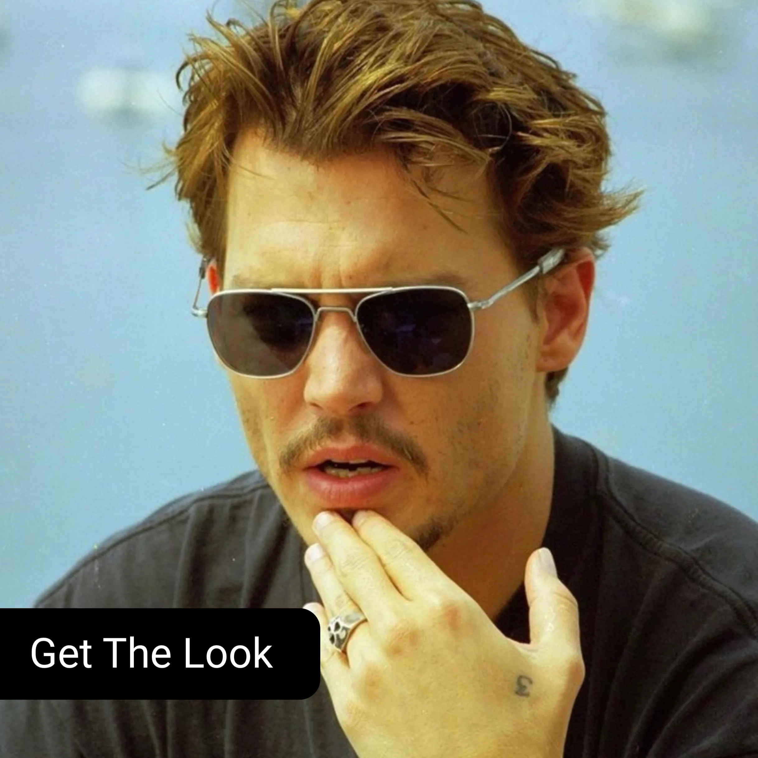 HEATH Aviator 90s Sunglasses