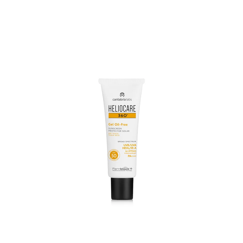Heliocare 360 Gel Oil- Free | Spf 50  Sunblock | 50 ml