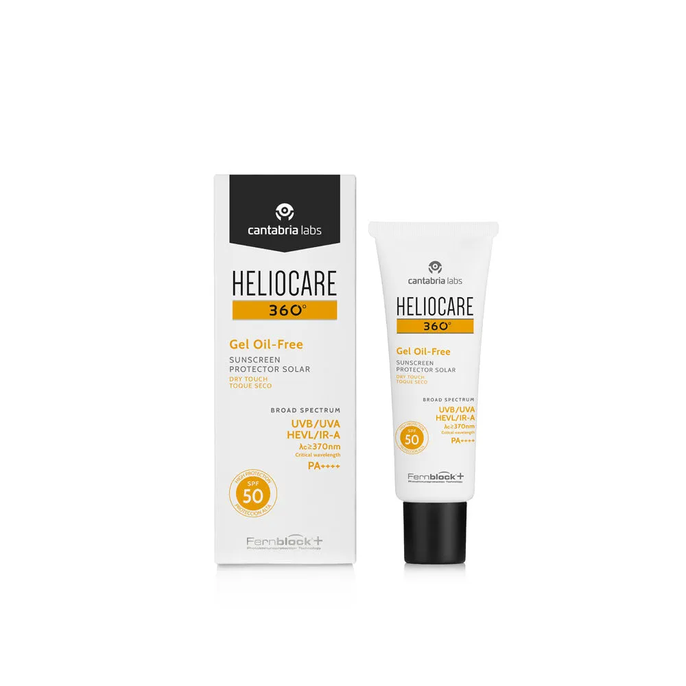 Heliocare 360 Gel Oil- Free | Spf 50  Sunblock | 50 ml