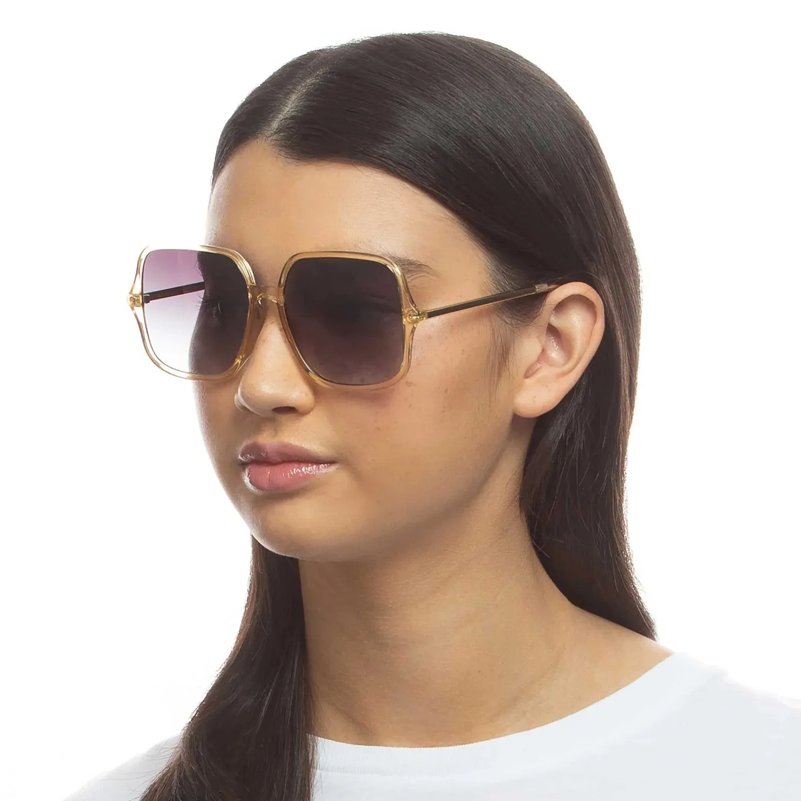 HEY HUNNI ALT FIT SUNGLASSES - SAND