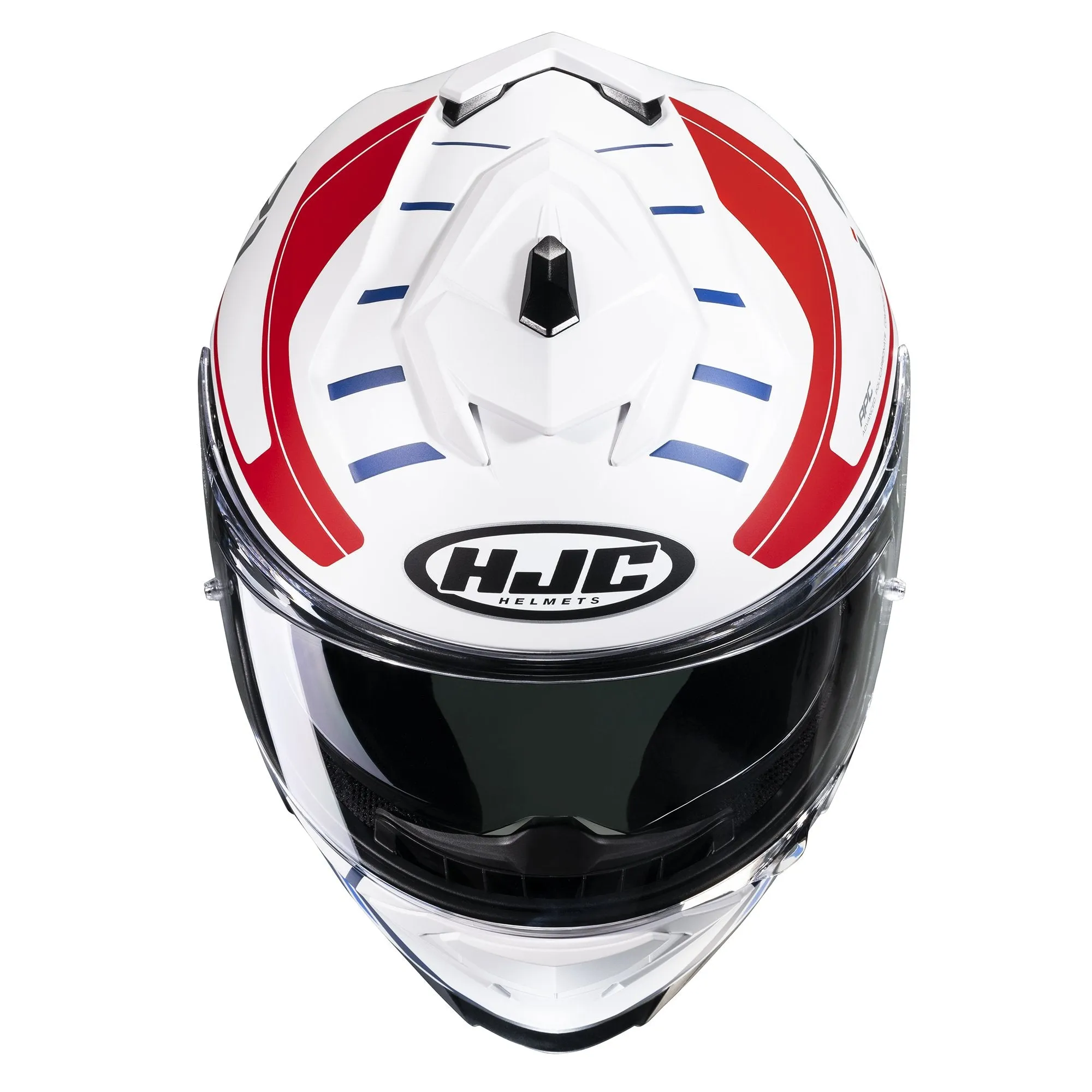 HJC I71 Simo MC21SF White Red Blue Motorcycle Helmet