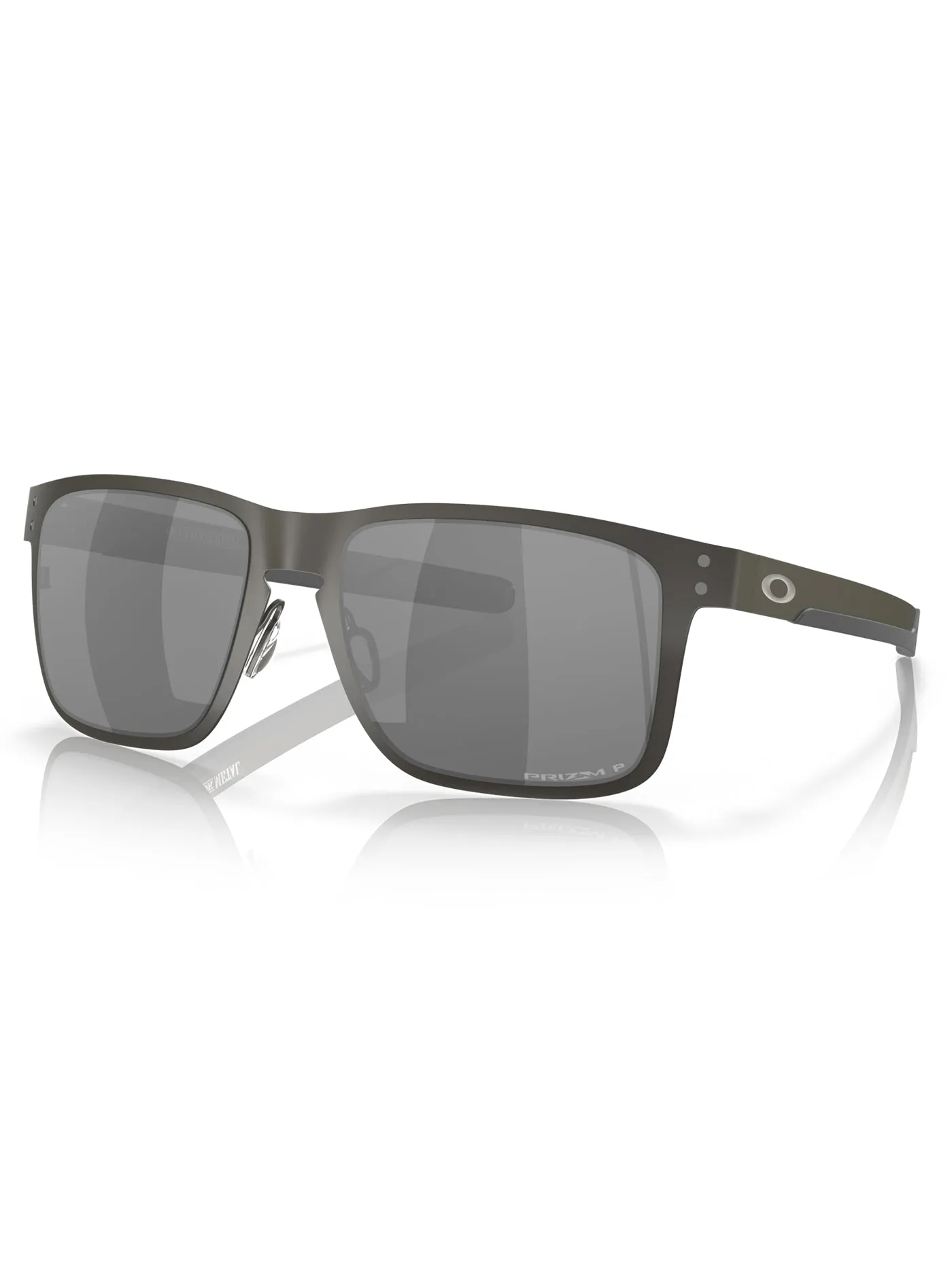 Holbrook Metal Matte Gunmetal/Prizm Black Irid Polarized Sunglasses