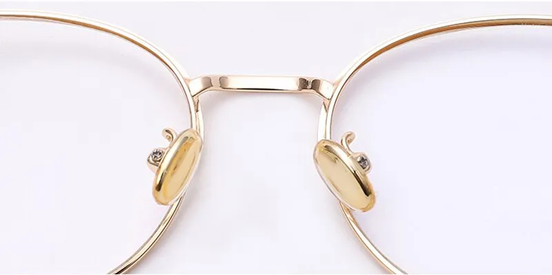 Hotochki Full Rim Cat Eye Alloy Frame Eyeglasses 9029