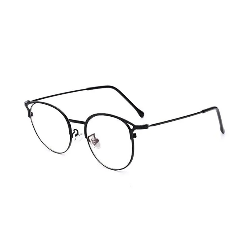 Hotochki Full Rim Cat Eye Alloy Frame Eyeglasses 9029