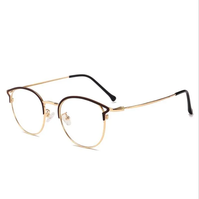 Hotochki Full Rim Cat Eye Alloy Frame Eyeglasses 9029