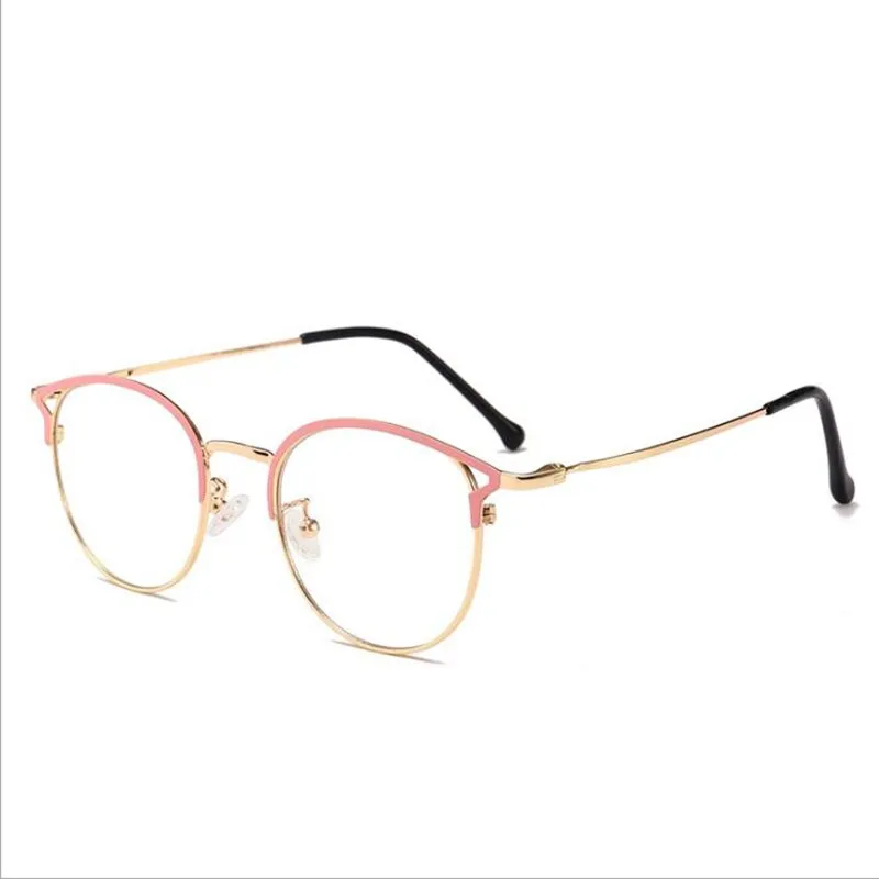 Hotochki Full Rim Cat Eye Alloy Frame Eyeglasses 9029