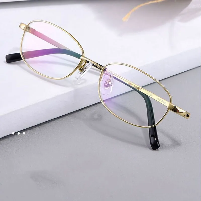 Hotochki Men's Full Rim Titanium Frame Eyeglasses 10196