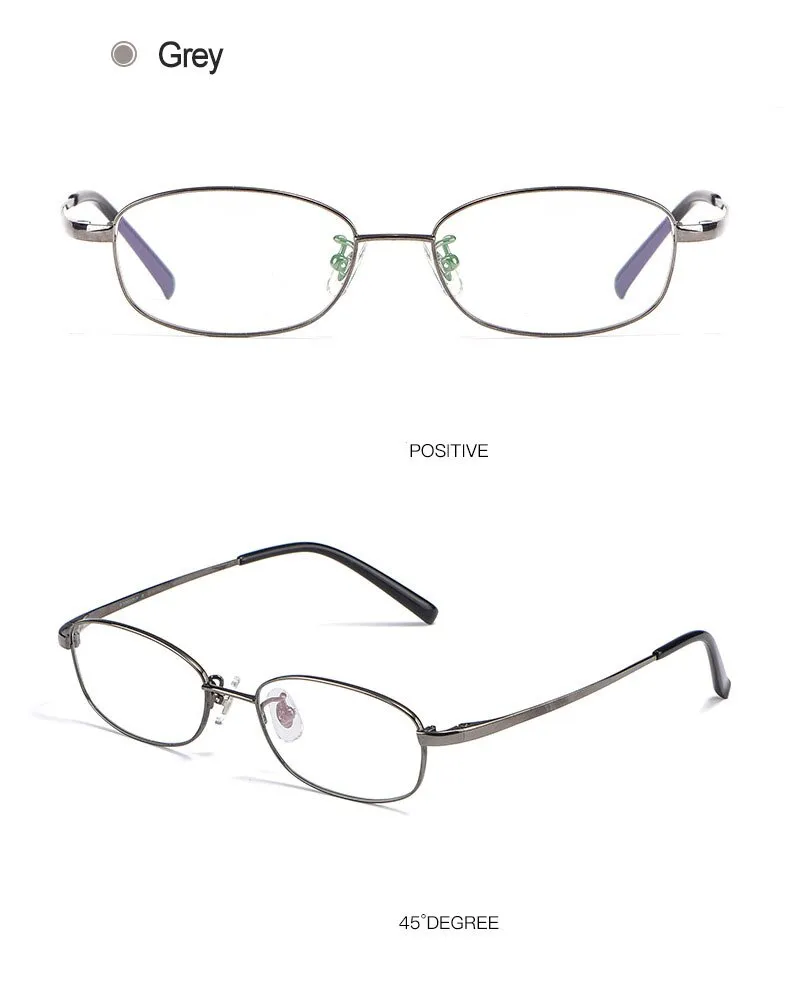 Hotochki Men's Full Rim Titanium Frame Eyeglasses 10196
