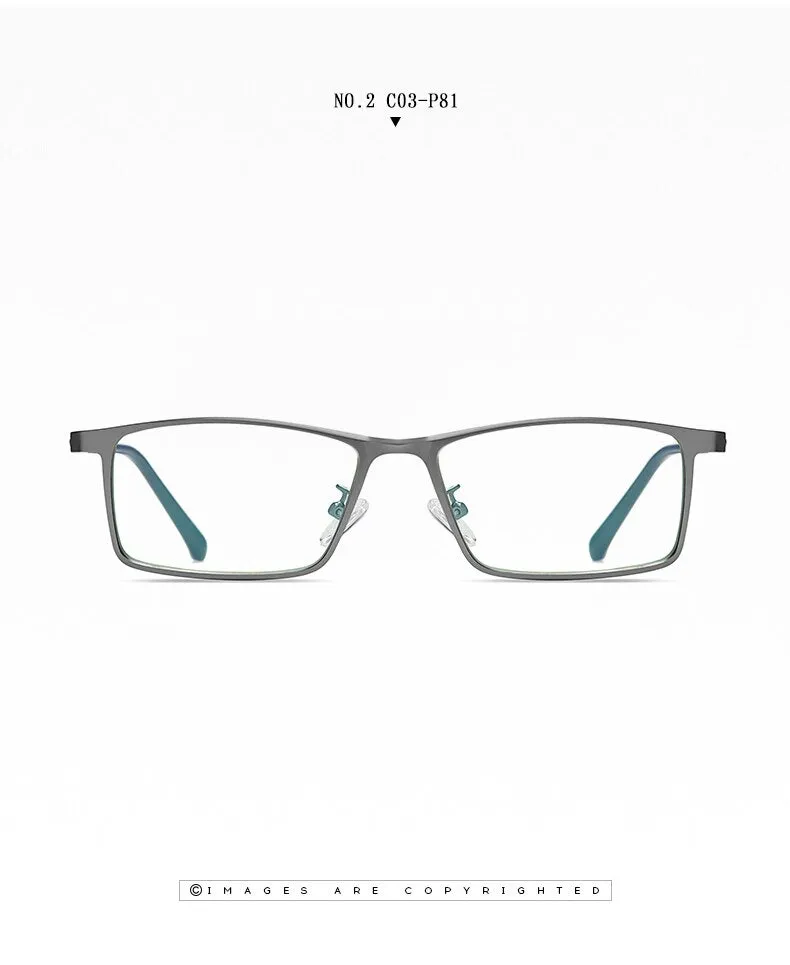 Hotochki Men's Full Rim TR-90 Resin Alloy Frame Eyeglasses T316