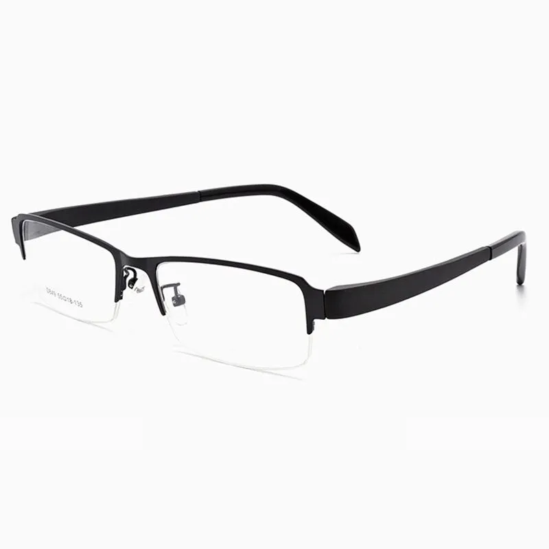 Hotochki Men's Full/Semi Rim Alloy Frame Eyeglasses D849/D845