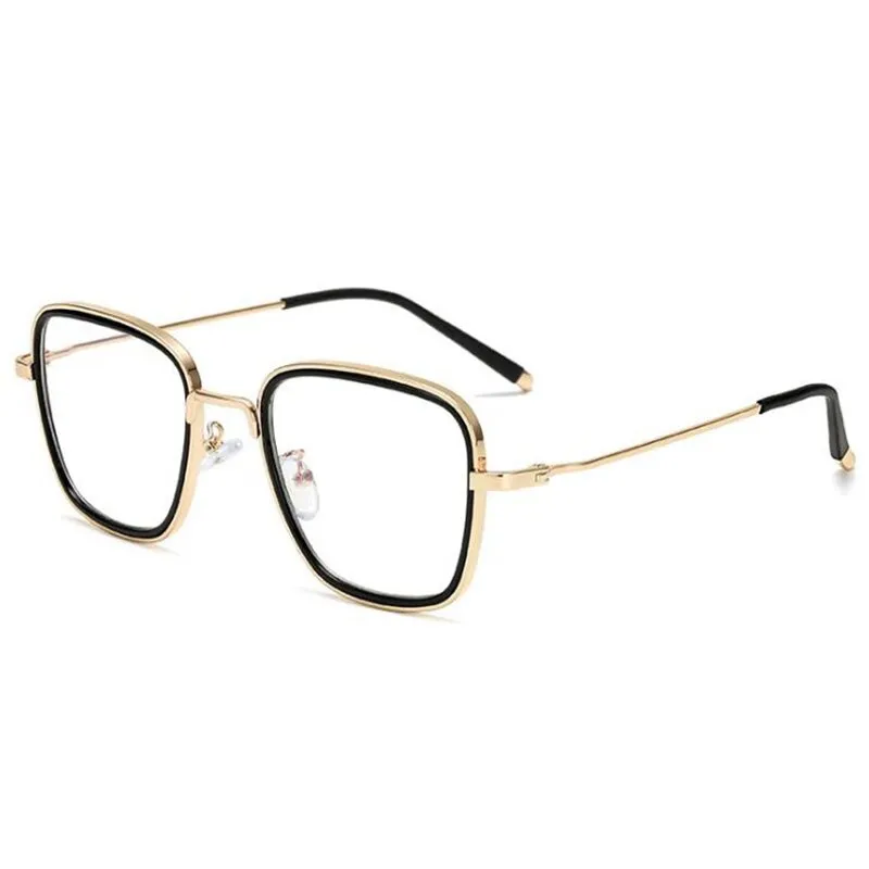 Hotochki Unisex Full Rim Alloy Metal Round Frame Eyeglasses 5206