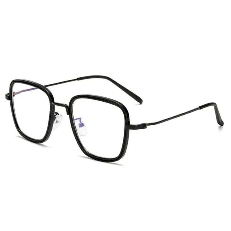 Hotochki Unisex Full Rim Alloy Metal Round Frame Eyeglasses 5206