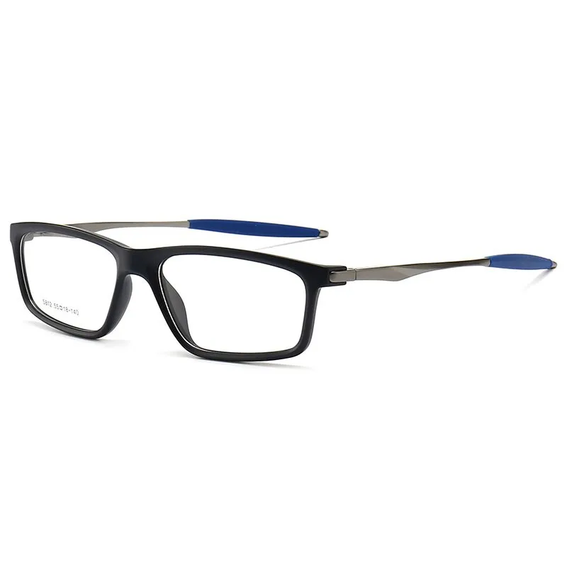 Hotochki Unisex Full Rim PC Plastic Resin Frame Eyeglasses 5812