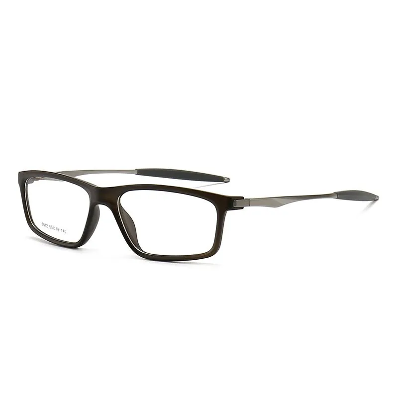 Hotochki Unisex Full Rim PC Plastic Resin Frame Eyeglasses 5812