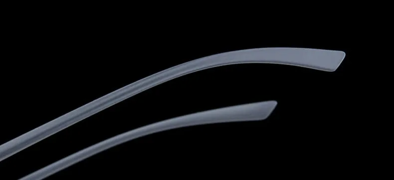 Hotony Men's Semi Rim Browline Alloy Frame Eyeglasses P8190