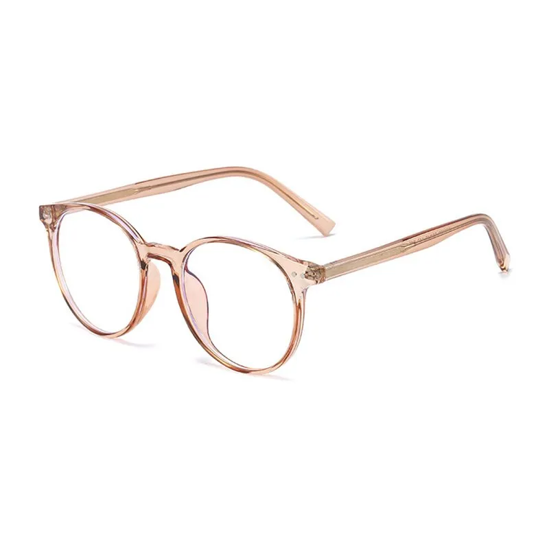 Hotony Women's Full Rim Round Acetate Frame Eyeglasses 3003