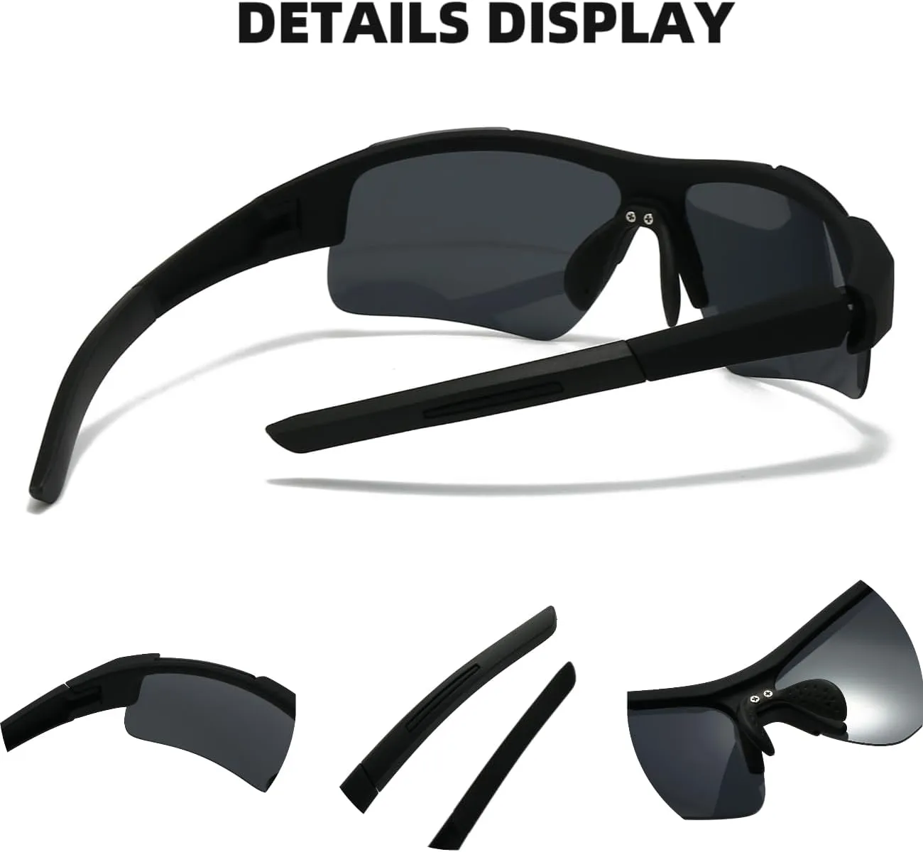ICARA 3 Pack Polarized Sports Sunglasses for Men Women Youth Baseball Fishing Cycling Running Golf Motorcycle UV400