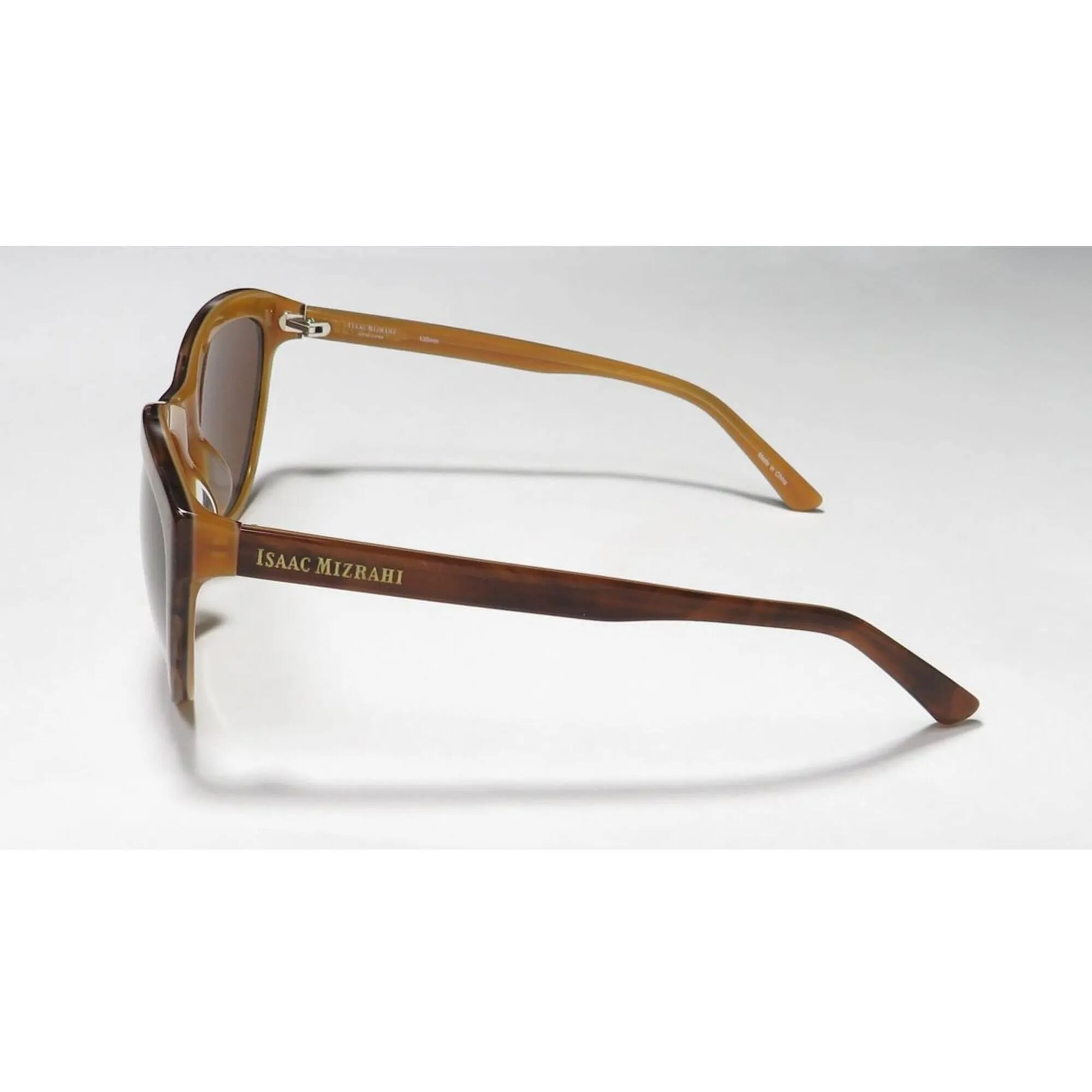 Isaac Mizrahi Women's Sunglasses - Cat Eye Frame Brown Lens | ISAAC MIZRAHI 30223 BR